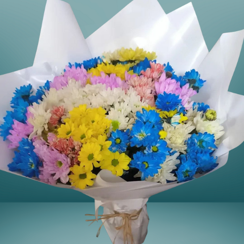 Karışık Papatya Buketi